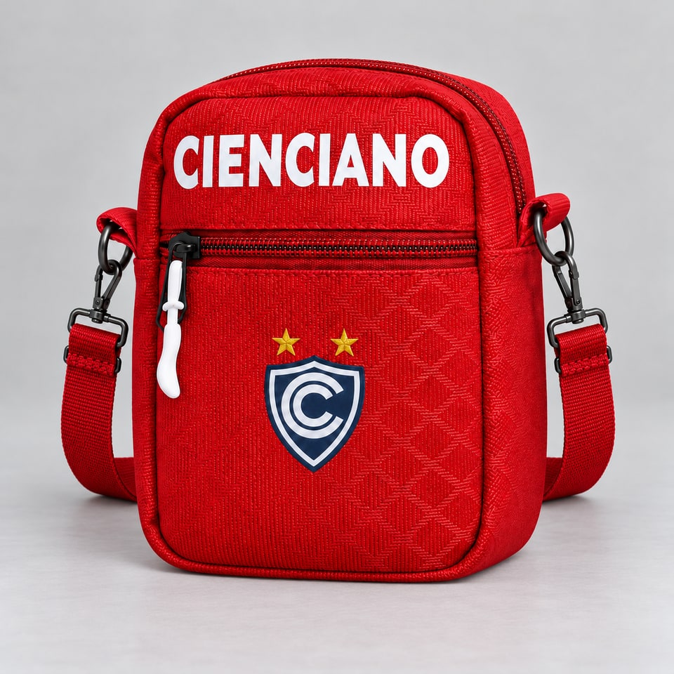Morral portacelular - Diseno Cienciano · Rojo