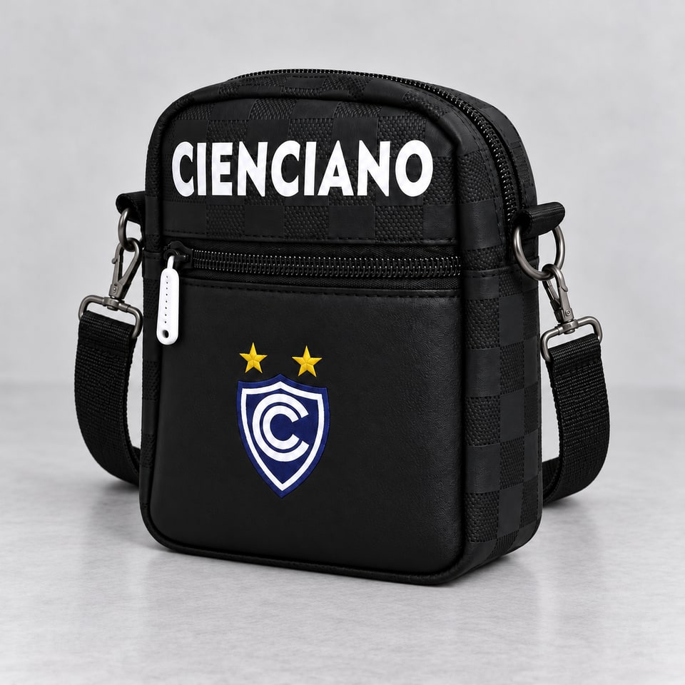 Morral portacelular - Diseno Cienciano · Negro