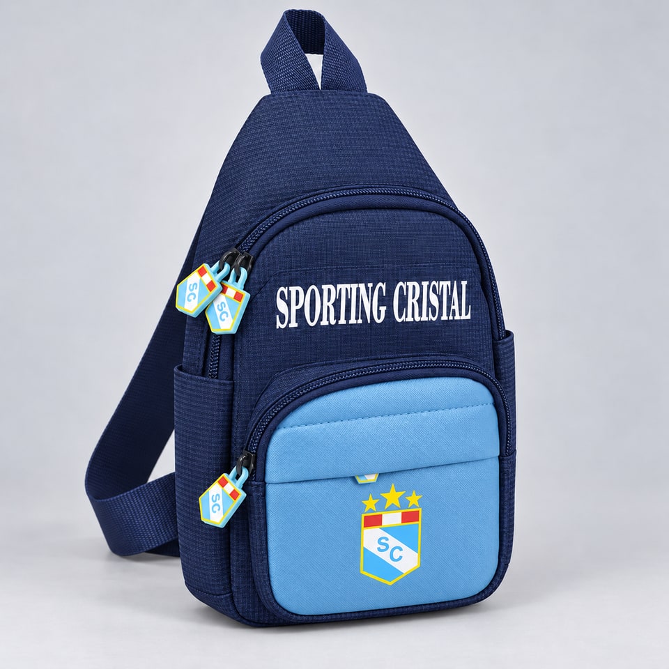 Pechero convertible - Diseno Sporting Cristal · Azul y celeste