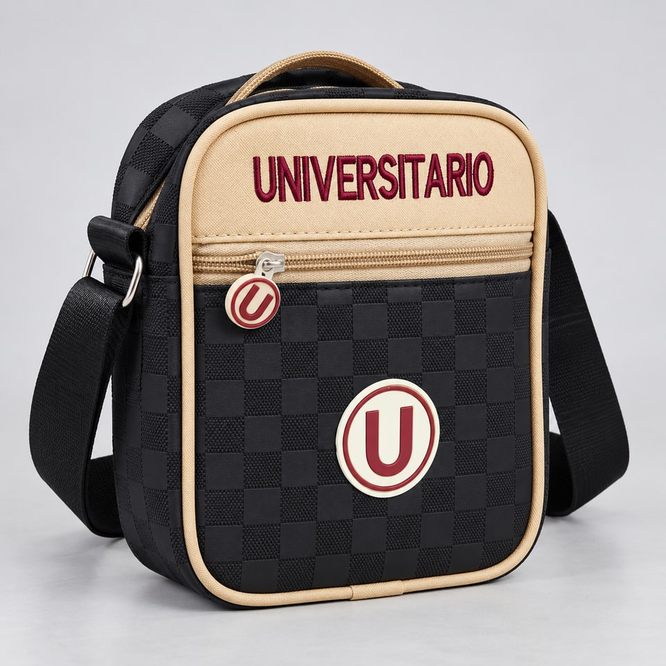 Morral deportivo - Diseno Universitario · Negro y crema