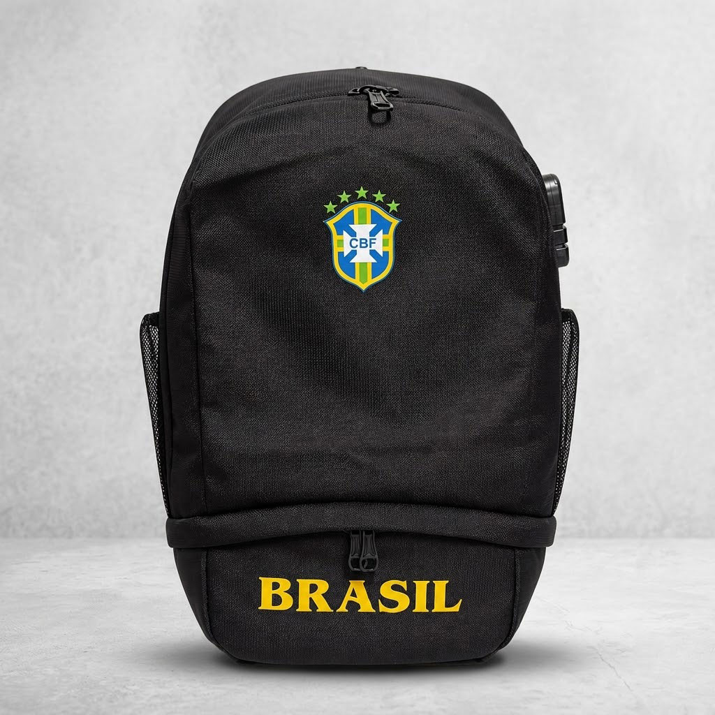 Mochila deportiva CHOCOLATERO - Diseno Seleccion Brasil