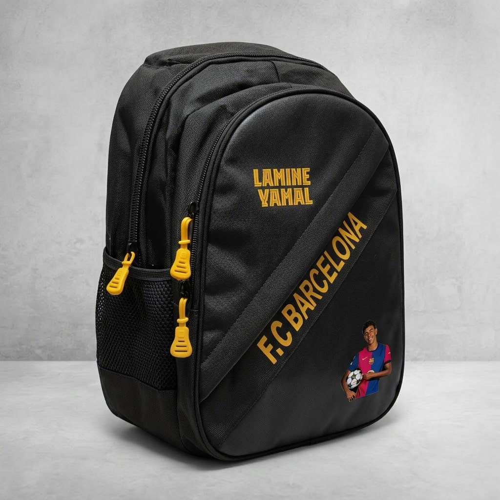 Mochila deportiva CRUZADA - Diseno Lamine Yamal